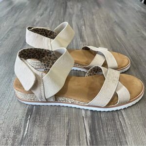 Skechers BOBS Desert Kiss Wedge Sandal​​
